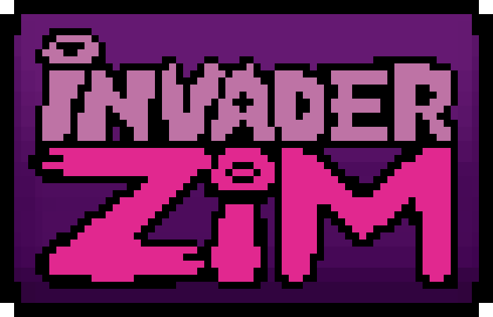 Invader Zim Button